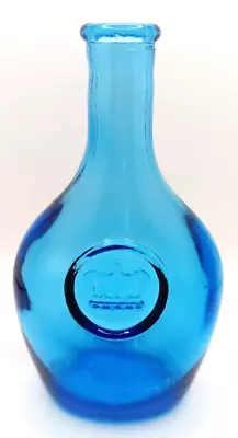 Wheaton N.J. Cobalt Blue Colored Glass 5.5in. Tall Glass Bottle • $14.95