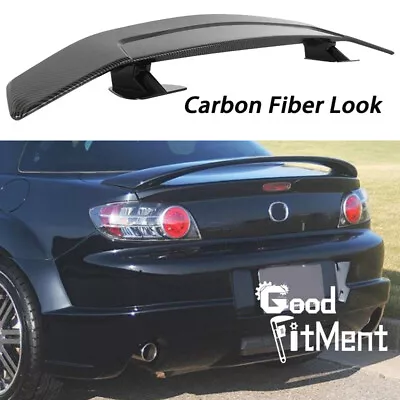 For Mazda RX-8 Carbon Fiber Look 46  Car Rear Trunk GT Style Spoiler Wing Lip AU • $159.72