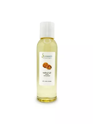 Walnut Oil Carrier Natural Cold Pressed 100% Pure Refined 4 Oz • $6.56