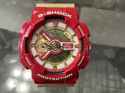 Casio G-Shock GA-110CS- Iron Man Color. • $185