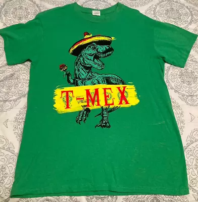  T-MEX  Cinco De Mayo Tyrannosaurus Rex Mariachi Party T-SHIRT Men's M • $6.49