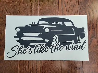 She's Like The Wind Screen Print Transfer Plastisol Ink Ready To Press Design • $1.25