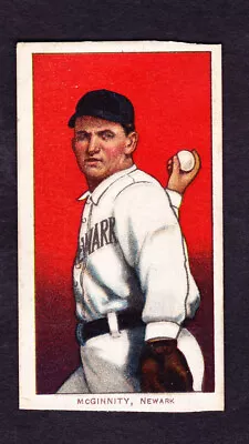 1909-11  T206 JOE McGINNITY NEWARK INDIANS PIEDMONT HALL OF FAMER • $225