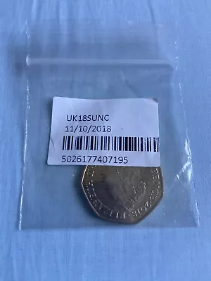 Beatrix Potter | The Tailor Of Gloucester | Uncirculated 50p Coin | Fifty Pence • £2.40