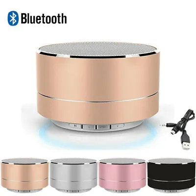 LED Bluetooth Wireless Portable Speaker Mini Super Bass For Samsung IPhone IPad • £7.49