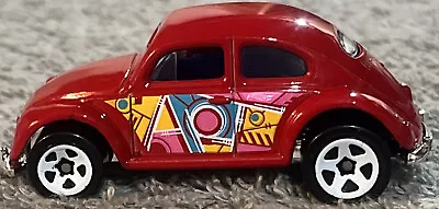 Hot Wheels Volkswagen Beetle Red Loose • $2.99