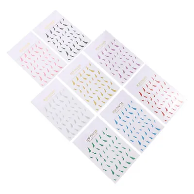 8 Sheets French Manicure Nail Stickers Glitter French Tip Nail Stickers Glitter • $6.70
