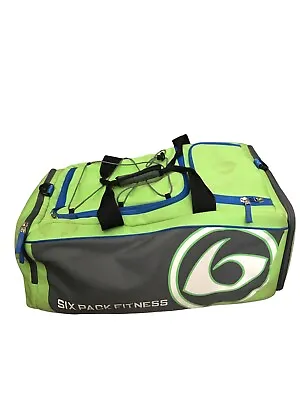 6 PACK FITNESS Prodigy 300 Varsity Gym Duffle Bag With Built In Cooler • $39.74