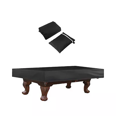 8 Billiard Pool Table Cover Dustproof Full Pool Snooker Oxford Cloth Cover • $38.21