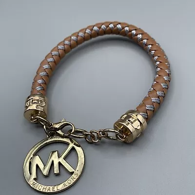Michael Kors Leather And Cord Bracelet B434 • $20
