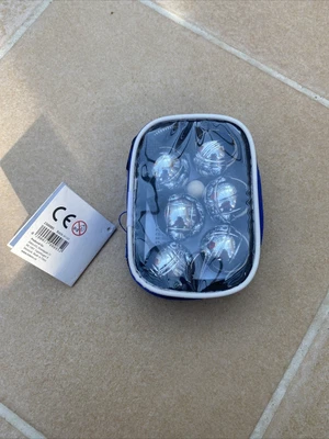 £13.99 • Buy Mini Indoor Boules, Petanque Set Of Six, Boules Game, Carpet Bowles Metal