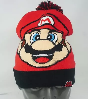 Super Mario Beanie Knit Hat Adult Official Nintendo Headwear • $9.99
