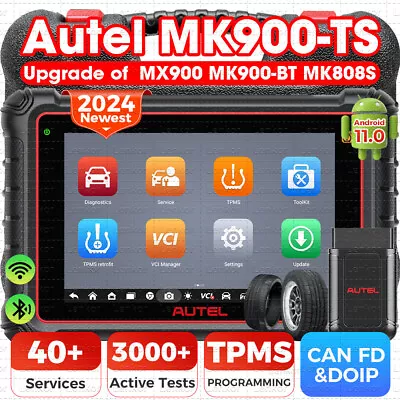 Autel MaxiCOM MK900-TS All System Diagnoses Updated Of MX808S-TS MK808S-TS Tool • $849