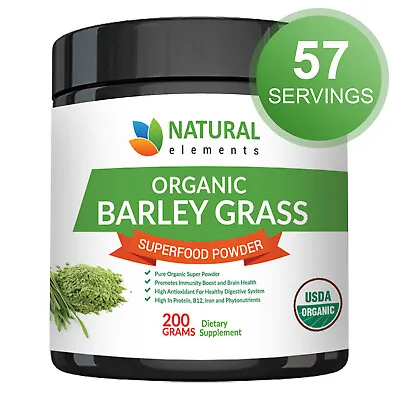Barley Grass Powder - USDA Certified Organic Barley Grass Powder - Non-GMO • $17.99
