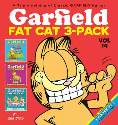 Garfield Fat Cat 3-Pack Vol. 14 - Paperback By Davis Jim - GOOD • $11.09