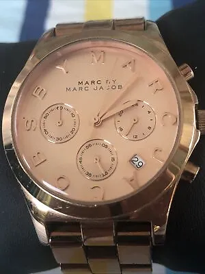 Marc By Marc Jacobs Rose Gold Watch • $25