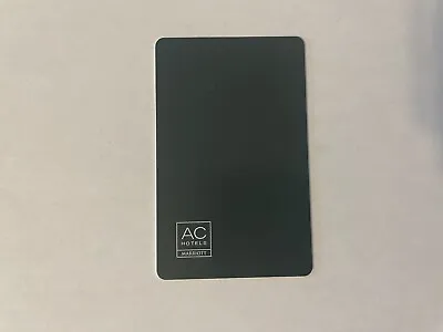 AC Hotels By Marriott Hotel Room Key Card • $2.50