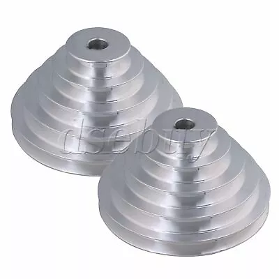 $84.48 • Buy 2 Pieces 16mm Inner Dia 5 Step A Type V-Belt Pagoda Pulley Belt For Machine