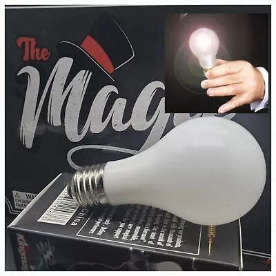 Magic Trick Gimmick Light Bulb Stage Illusions Magicians Illuminating Lamp M3A • $13.45