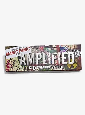 Manic Panic Amplified Eyeshadow Palette Official Rare License Brand New Punk Emo • $30.99