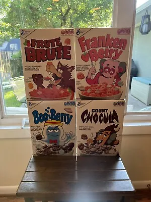 KAWS General Mills MONSTERS Cereals 4 Pack New Unopened • $25