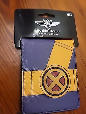 X-Men Cyclops Bifold Wallet NEW Buckle Down Wolverine  • $17.95