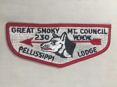 Pellissippi OA Lodge 230 S4 Flap BSA Patch • $39.99