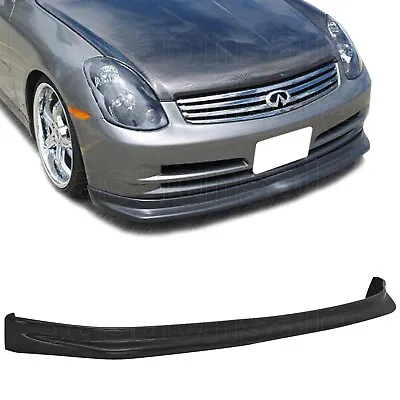 [SASA] Fit For 2003-2004 Infiniti G35 4dr Sedan N1 PU Front Bumper Lip Spoiler • $171.17