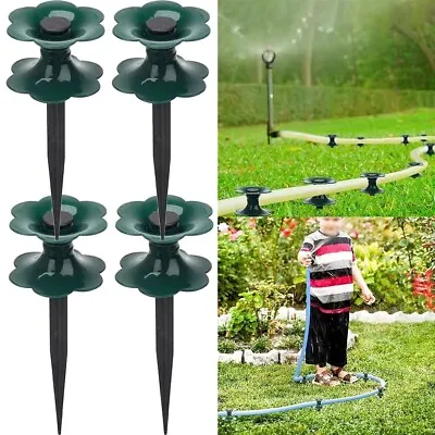 Durable Water Pipe Guide Rollers Garden Hose Stake For Lawn And Garden • £17.23