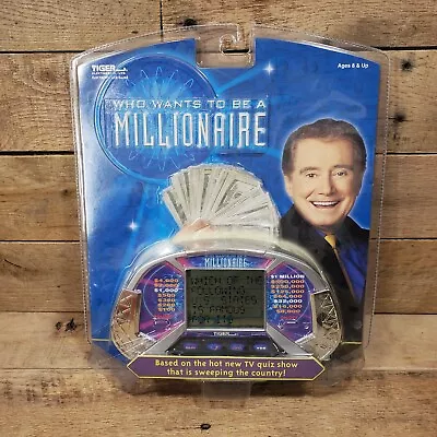 £19.10 • Buy Hasbro Who Wants To Be A Millionaire 2000 Tiger Electronics Handheld Game NEW