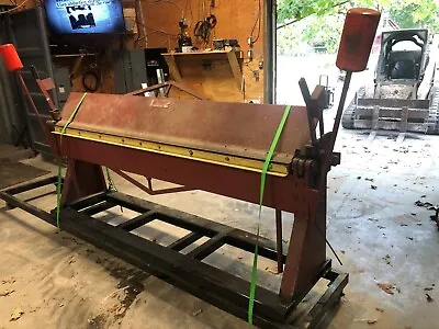 Used  8’ 18 Gauge Sheet Metal Straight Brake • $3350