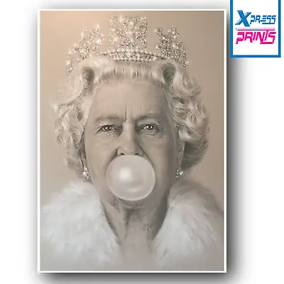 Queen Bubblegum Poster Print Colour A3 A4 Size BUY 2 GET 1 FREE UK SELLER • £4.99