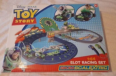 Disney Pixar Toy Story Micro Scalextric Slot Racing Set Incomplete Spares • £9.99