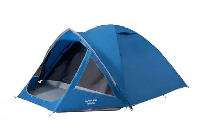 £183.46 • Buy Vango Alpha 400 Earth Series 4-Person Hiking Tent - Moroccan Blue 