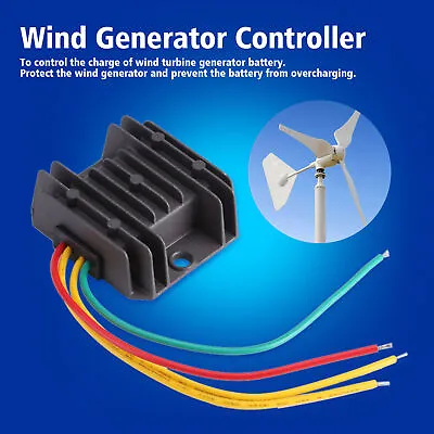 12V 300W Wind Turbine Generator Charging Controller Regulator Durable In Use☜ • $28.82