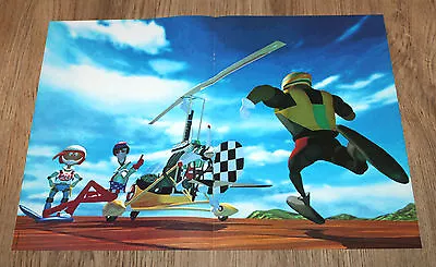 1996 Mega Man 8 Rockman 8 Metal Heroes / Pilotwings 64 42x30cm Poster N64 PS1 • $89.93