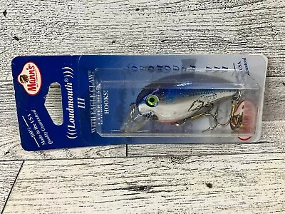 Mann’s Loudmouth Crankbait Lure White Eagle Claw New In Package - Free Ship • $12.99