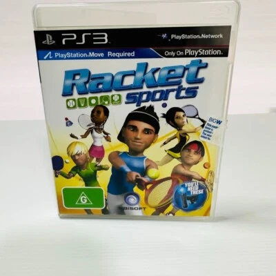 $5.99 • Buy Racket Sports PS3 2010 Completed With Manual Playstation 3 Tested And Working