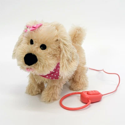 £17.59 • Buy Walking & Talking Dog Fluffy Plush Puppy With Barking Sounds Electronic Pet Toy
