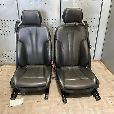 2012 BMW 650i Front Seat Set Convertible Black Active Ventilated OEM • $825