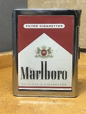 Vintage Marlboro Cigarettes Box/Lighter ~ • $100