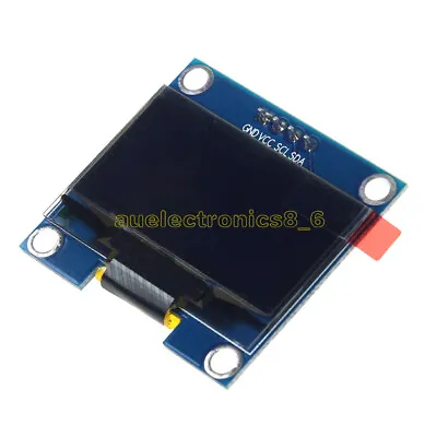 $6.88 • Buy 1.3  White OLED LCD 4PIN Display Module IIC I2C Interface 128x64 For Arduino AU