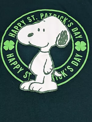 Peanuts SNOOPY Happy St Patrick's Day (M) T-Shirt ST. PATRICK'S DAY  • $14.95