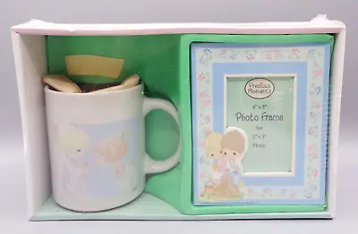 Precious Moments Gift Set Mug Picture Frame New In Box 2006 • $3.99