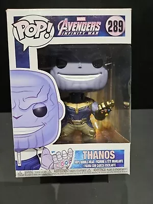 Funko Pop! Marvel Avengers Infinity War Thanos #289 Box Damaged • £9.99