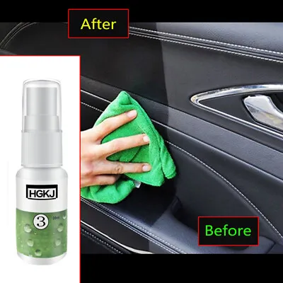 $11.80 • Buy 20ml HGKJ-3 Car Leather Plastic Parts Refurbished Agent Care Maintenance Cleaner