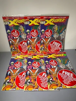 X-Force #1 - White UPC Cap 6 Sealed Copies • $15