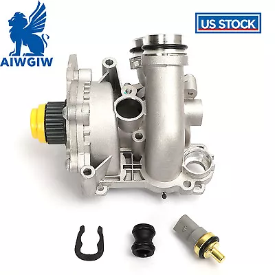 Aluminum Water Pump Thermostat Assembly For Audi A3 A4 A5 A6 Q3 Q5 TT Quattro • $51.99