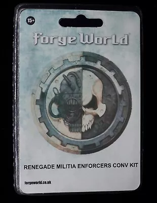 ForgeWorld Chaos RENEGADE MILITIA ENFORCERS CONVERSION KIT - NiB Warhammer 40K • $348.52