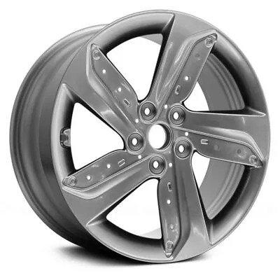 Wheel For 13-15 Hyundai Veloster 18x7.5 Alloy Medium Hyper Silver Painted Chrome • $294